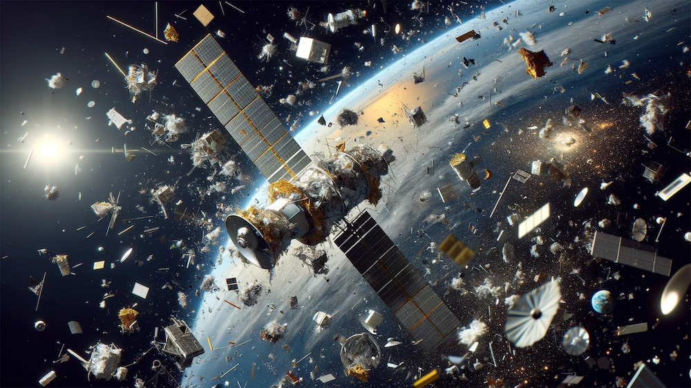 A Crowded Canvas: Navigating the Peril of Space Debris for a Sustainable Future